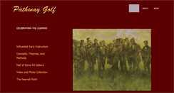 Desktop Screenshot of pathwaygolf.com